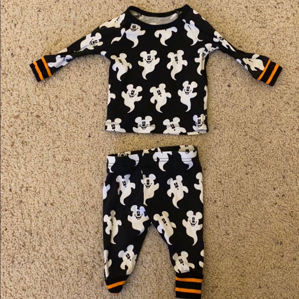 Disney baby ghost pajamas -2 piece set